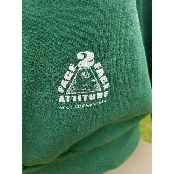 Hanes Activewear Born to Be Wild 50 50 Blend Leopard Dress XL USA Sweatshirt - Picture 4 of 7